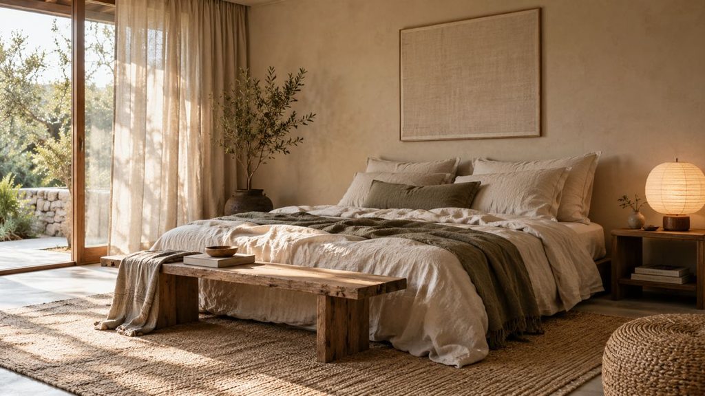 dormitorio japandi