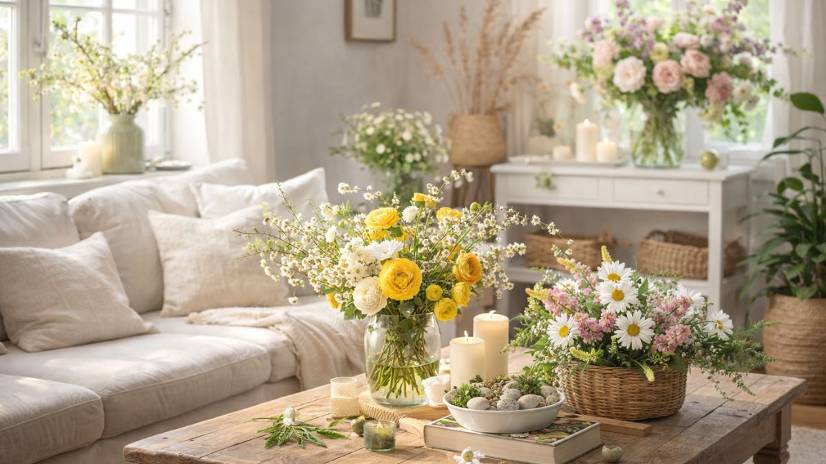 decoracion con flores