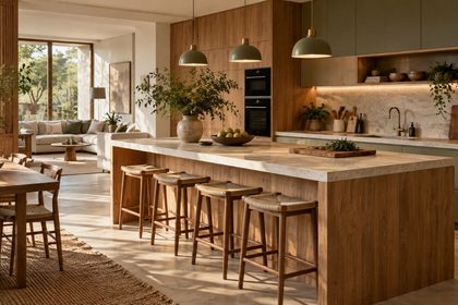 Las cocinas de 2027 serán más cálidas, discretas y vividas: siete cambios que ya anticipa el diseño actual 6 cocina