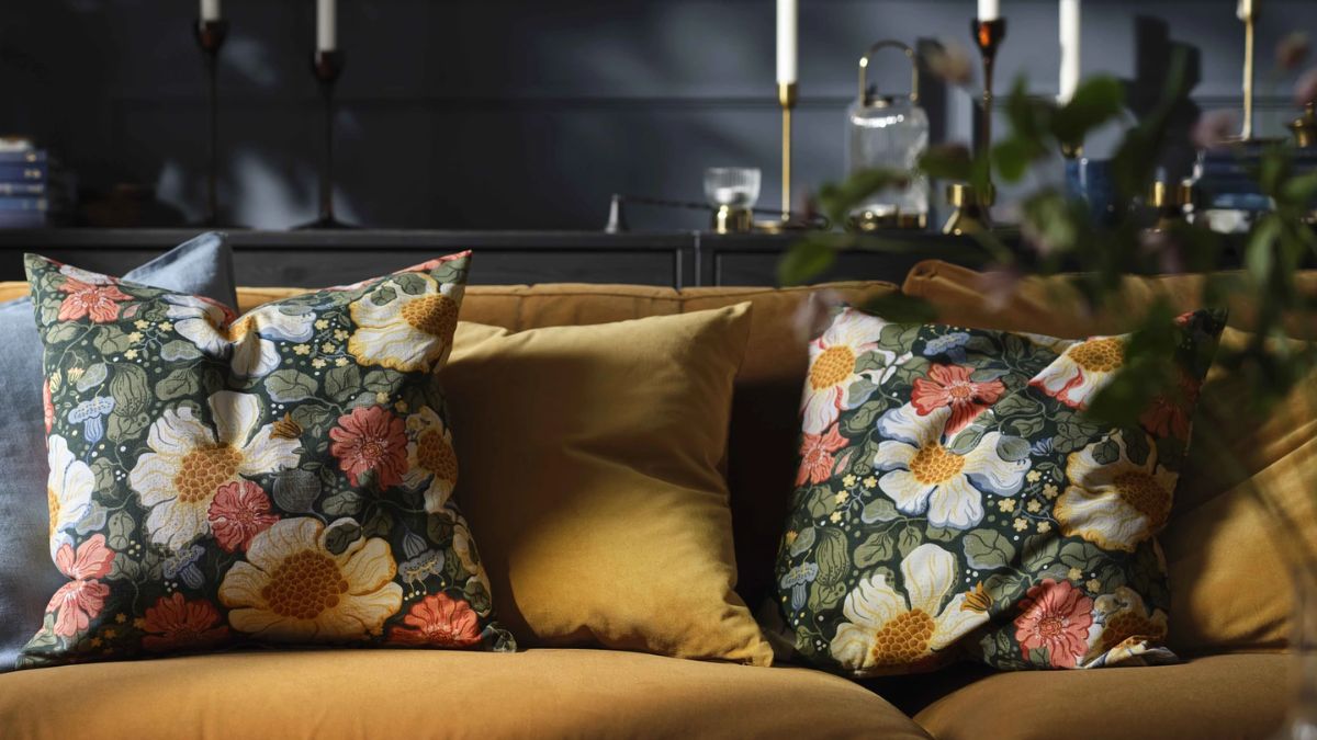 IKEA lleva los estampados florales al otoño con más de 40 novedades para renovar los textiles del hogar 1 estampados florales ikea